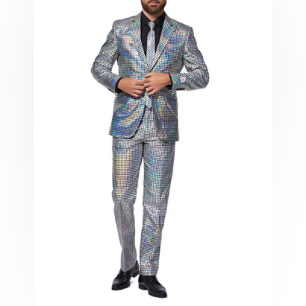 Men’s Metallic Suit